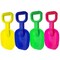 4E's Novelty 15in Large Beach Shovels - 4 Pack Kids Plastic Sand Shovels for Summer Party Favors